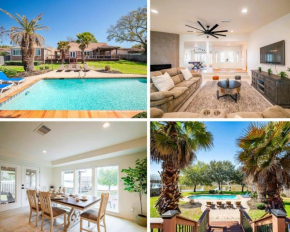 Bayfront Luxury Oasis w Pool close to NASA Kemah